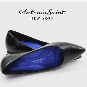 Antonia Saint New York Victoria High Heel 3.0 Womens Black Pumps NWOB -9.5